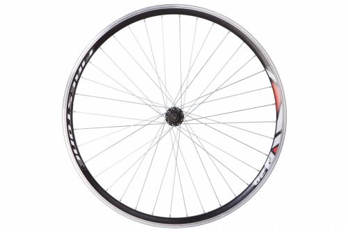 КОЛЕСО ЗАДН. VLT 29" ПОД V-BR ОБІД ДВОСТ. AL 36H З ПРОТОЧКОЮ; ВТУЛКА ST SHUNFENG SF-HB03R ПІД ТРІСЧКАЧКУ НА ГАЙКАХ ЧОРН.