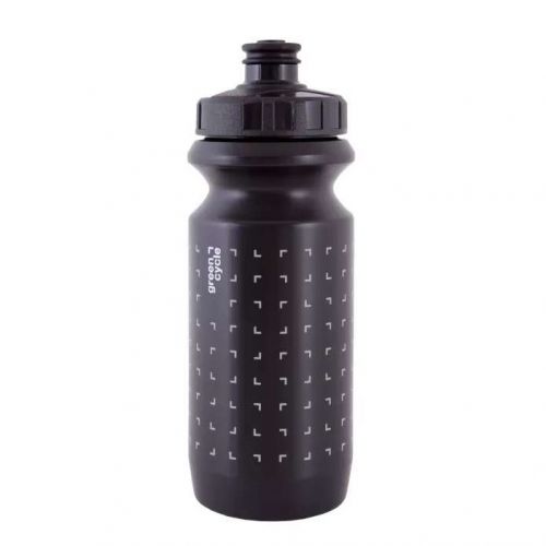 ФЛЯГА 600ML GREEN CYCLE GBT-512M ЗІ ЗБІЛЬШЕНИМ КЛАПАНОМ, ЧОРНА ІЗ СІРИМ