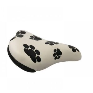 СІДЛО ДИТЯЧЕ "ЛАПКА" БІЛЕ З ЧОРНИМ
