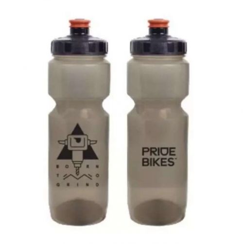 ФЛЯГА 800ML PRIDEBIKES GBT-553L BORN TO GRIND, ДИМЧАСТА З ЧОРНИМ