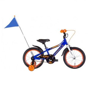 ВЕЛОСИПЕД 16" FORMULA FURY 2022 СИНІЙ З ОРАНЖЕВИМ 8.5"