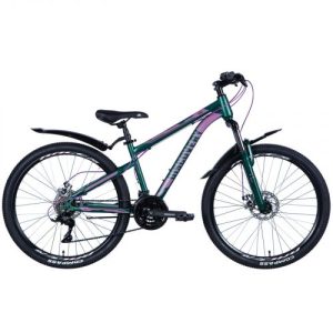 ВЕЛОСИПЕД ST 26" DISCOVERY TREK AM DD РАМА-15" ЗЕЛЕНИЙ (М) З КРИЛОМ PL 2024