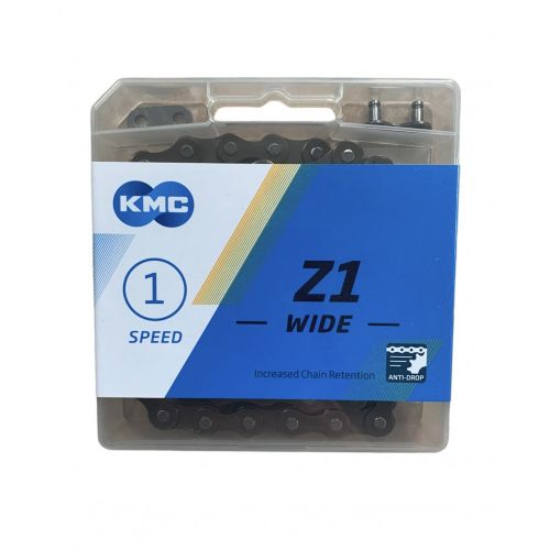 ЛАНЦЮГ 1 ШВ. 112 ЛАНОК КМС Z1 WIDE BROWN З ЗАМКОМ NEW BOX