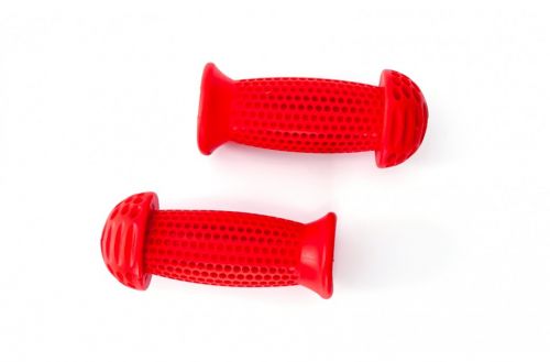 ГРІПСИ PVC L95ММ FSK-BH-139-A ДЛЯ ДИТЯЧИХ ВЕЛОСИПЕДІВ ЧЕРВОНИЙ