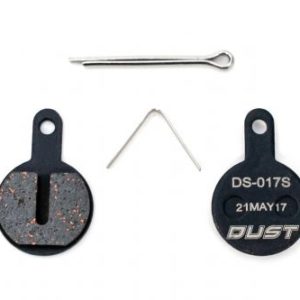 КОЛОДКИ ГАЛЬМІВНІ DISC НАПІВМЕТАЛ DUST DS-17S YINXING DB-01 AM (БРЕНДОВАНЕ ПАКУВАННЯ)