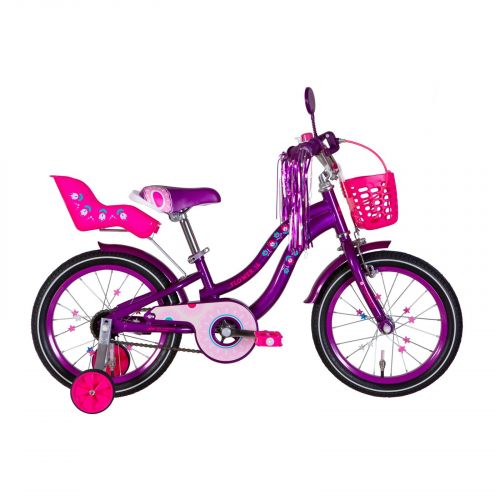 ВЕЛОСИПЕД ST 16" FORMULA FLOWER PREMIUM BH РАМА-8,5" ФІОЛЕТОВИЙ 2024