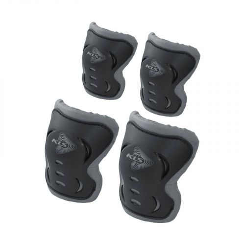 КОМПЛЕКТ ДИТЯЧИХ НАКОЛІННИКІВ ТА НАЛОКІТНИКІВ KLS KITER PADS L