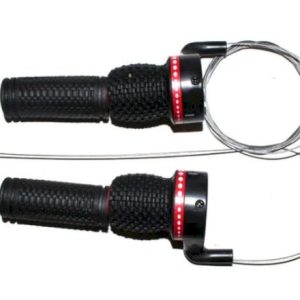 РУЧКИ ПЕРЕМИКАННЯ - ГРИПШИФТ ЧЕРВОНИЙ NO-INDEX