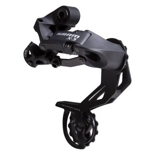 ЗАДНІЙ ПЕРЕМИКАЧ SRAM X3 9/8/7 SPEED LONG CAGE BLACK A1