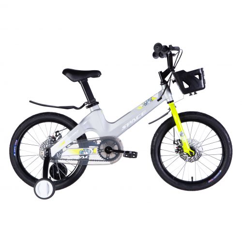 ВЕЛОСИПЕД MG 18" SPACE KID MOON DD РАМА-10" СІРИЙ 2025