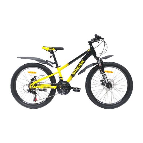 ВЕЛОСИПЕД SPARK JOY 24 СТ11 АМ ДИСК ЖОВТИЙ З ЧОРНИМ