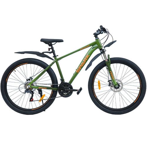 ВЕЛОСИПЕД 27.5" SPARK PLEASURE (АЛЮМІНІЄВА РАМА - 17") ТЕМНО-ЗЕЛЕНИЙ
