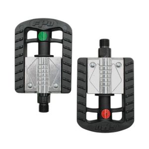 ПЕДАЛІ ПЛАСТИК-ГУМА СКЛАДНІ FPD FOLDING (NW-306P) 9/16