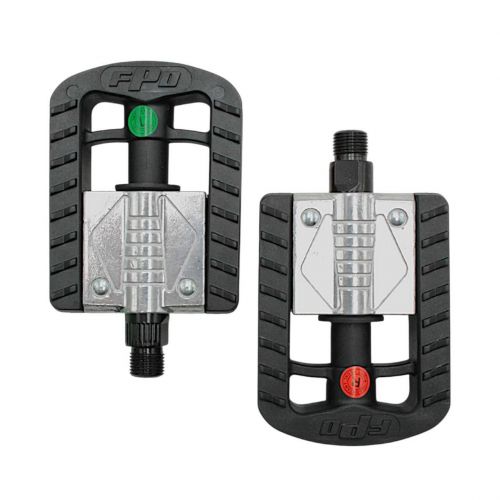 ПЕДАЛІ ПЛАСТИК-ГУМА СКЛАДНІ FPD FOLDING (NW-306P) 9/16