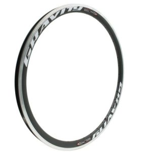 ОБІД 26" AL 36H 14G ДВОСТ. З ПРОТОЧКОЮ GRAVITY ПІД VBR ЧОРН.