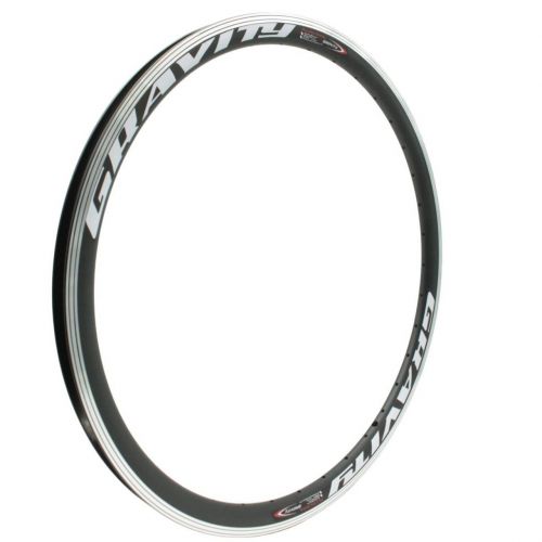 ОБІД 24" AL 36H 14G ДВОСТ. З ПРОТОЧКОЮ GRAVITY ПІД VBR ЧОРН.