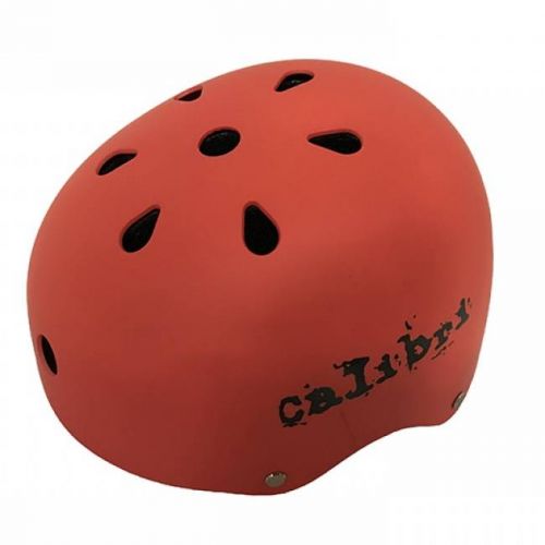 ШОЛОМ ВЕЛОСИПЕДНИЙ BMX/DIRT CALIBRI FSK-503 ОРАНЖЕВИЙ S (48-52 СМ)