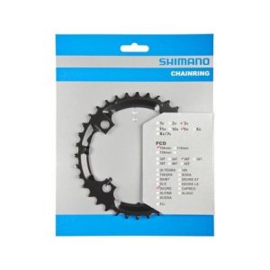 ЗІРКА ШАТУНІВ SHIMANO FC-M590 DEORE, 36ЗУБ. ЧОРН, 104ММ