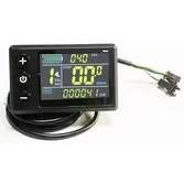 ДИСПЛЕЙ ДЛЯ ЕЛЕКТРОВЕЛОСИПЕДА S866 LCD 5-PIN 24/36/48В КОЛЬОРОВИЙ