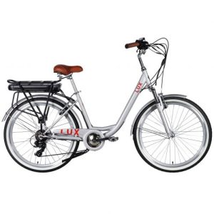 ВЕЛОСИПЕД З ЕЛЕКТРОПРИВОДОМ 26" ST DOROZHNIK ELUX VBR FR РАМА-17" 36B 13А*Г 500ВТ СРIБЛЯСТИЙ 2026