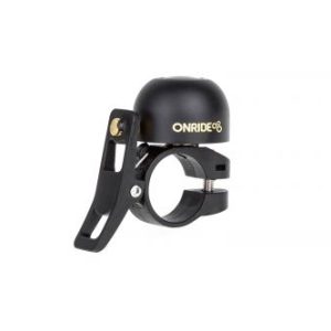 ДЗВОНИК ONRIDE CEBELL МІДНИЙ, Ø КЕРМА 22ММ, ЧОРНИЙ