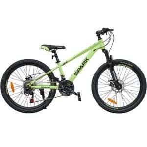 ВЕЛОСИПЕД SPARK JET (КОЛЕСА - 24", СТАЛЕВА РАМА - 12") ОЛИВКОВИЙ