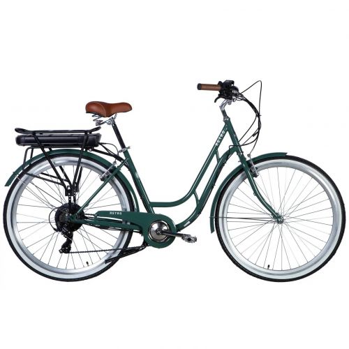 ВЕЛОСИПЕД З ЕЛЕКТРОПРИВОДОМ 28" ST DOROZHNIK ERETRO VBR FR РАМА-19" 36B 13А*Г 500ВТ ЗЕЛЕНО-СІРИЙ 2026