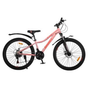 ВЕЛОСИПЕД SPARK FURY (КОЛЕСА - 26", СТАЛЕВА РАМА - 13") ПЕРСИКОВИЙ