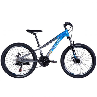 ВЕЛОСИПЕД ST 24″ SPACE MARS DD FR РАМА-11″ СИНЬО-СІРИЙ 2026