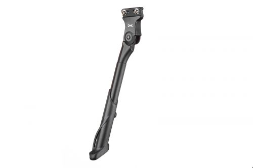 ПІДНІЖКА DNK E-BIKE HOLES 26"-29" НА ПЕРО ПІД ДВА БОЛТИ 40ММ, НАВАНТ. ДО 35 КГ, ЧОРНА (POLYBAG)