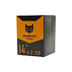 КАМЕРА 14 КРИВИЙ НІПЕЛЬ (2.50) BLACK CAT (CR202) ДЛЯ ЕЛЕКТРОВЕЛОСИПЕДА E-BIKE