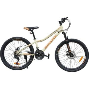 ВЕЛОСИПЕД SPARK SKADI (КОЛЕСА - 24", СТАЛЕВА РАМА - 12") БЕЖЕВИЙ
