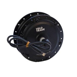 МОТОР 26-29" РЕДУКТОРНИЙ 330ОБ/ХВ 36/48B 500ВТ ПЕРЕДНІЙ 36H 36H 500ММ 12G ЧОРНИЙ З ЛОГО GP G110F