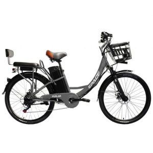 ВЕЛОСИПЕД З ЕЛЕКТРОПРИВОДОМ 26" ST SPACE PULSAR (NEW) DD FR РАМА-16,5" 48 B 20 А*Г 350 ВТ СІРИЙ 2026