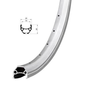ОБІД REMERX DRAGON LINE RX 719, 28'', 622X19, 36 ОТВ., AV, СІРИЙ, V-BR